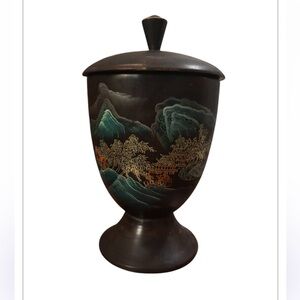 *3 for $30* Antique Chinese Lacquerware Lidded Cup
